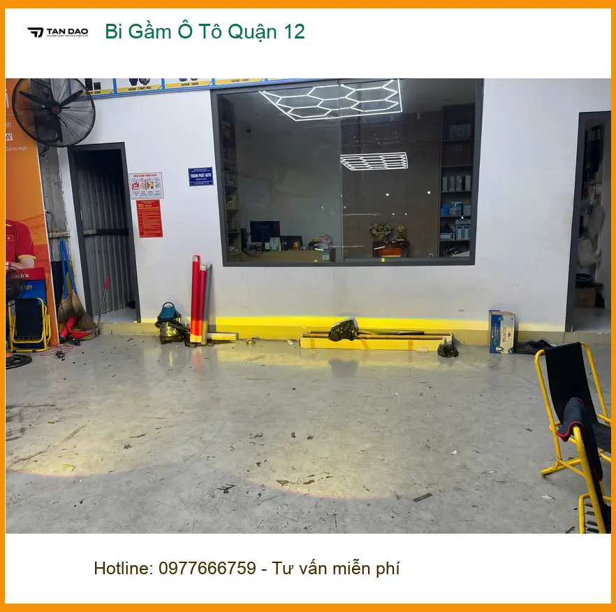 Chị Mai lắp bi gầm ô tô Honda CRV tại Quận 12 vì đèn zin yếu ảnh thực tế 3