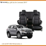 Bọc Ghế Da Ford Everest 2017 - Địa Chỉ Lắp Đặt Uy Tín TPHCM