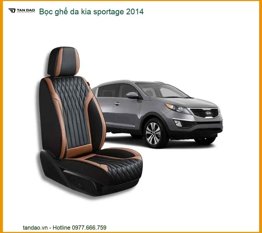 Bọc Ghế Da Cao Cấp Kia Sportage 2014 - Địa Chỉ Lắp Đặt Uy Tín TPHCM