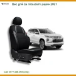 Bọc ghế da Mitsubishi Pajero 2021 - Trung Tâm Gắn Uy Tín TPHCM