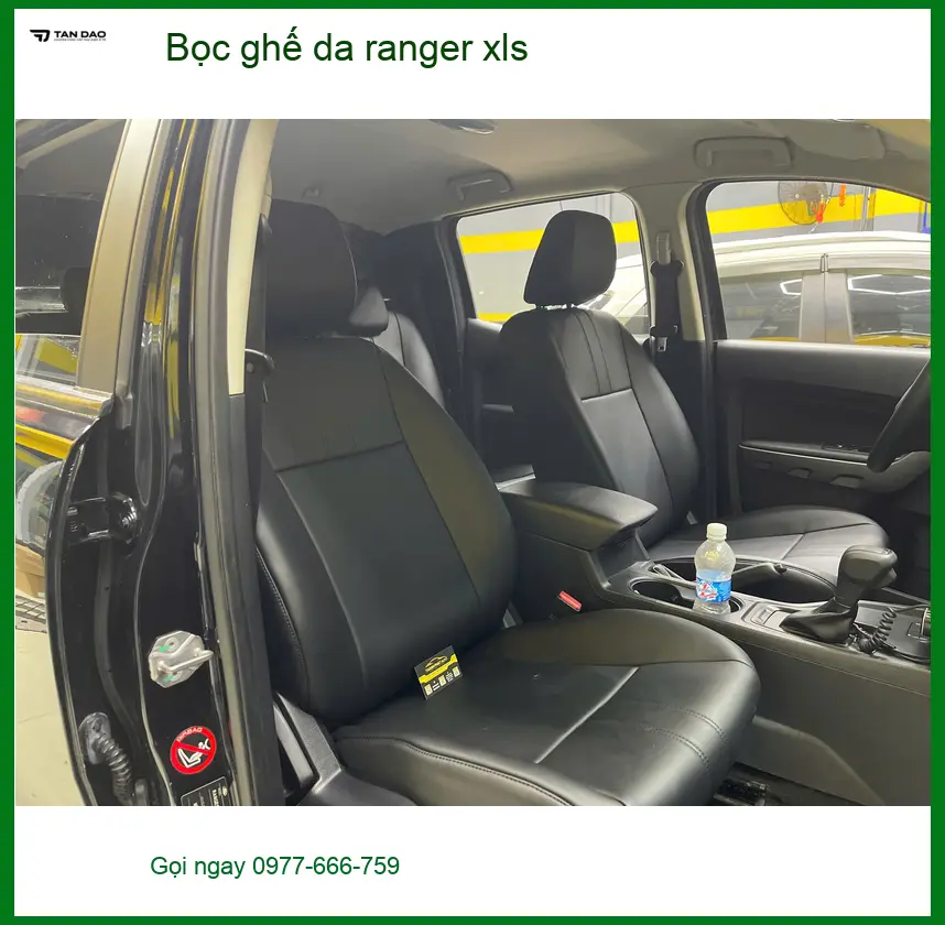 Anh Khải bọc ghế da Ranger XLS tại Quận 2 để nội thất xe thêm sang trọng ảnh thực tế 3
