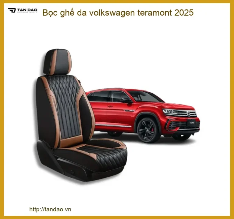 Bọc ghế da Volkswagen Teramont 2025 - Địa Chỉ Lắp Đặt Chính Hãng TPHCM