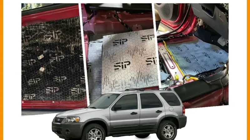 Cách âm chống ồn Ford Escape 2005 Trọn Gói - Trung Tâm Lắp Đặt Uy Tín TPHCM