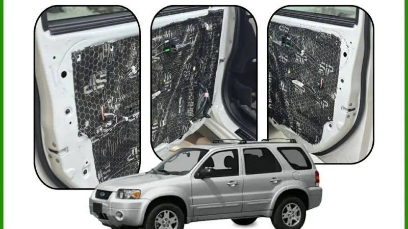 Cách âm chống ồn Ford Escape 2007 - Trung Tâm Lắp Đặt Chuyên Nghiệp Uy Tín TPHCM