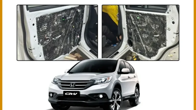 Cách Âm Chống Ồn Honda CRV 2012 - Trung Tâm Lắp Đặt Uy Tín TPHCM