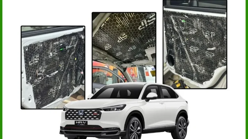 Cách âm chống ồn Honda HRV 2026 - Trung Tâm Lắp Đặt Chống Ồn Chính Hãng TPHCM