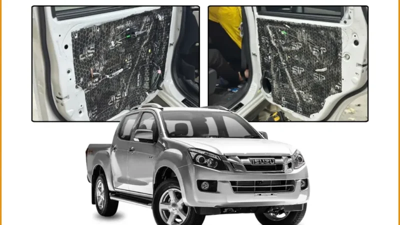 Cách Âm Chống Ồn Isuzu Dmax 2013 - Trung Tâm Lắp Đặt Chính Hãng TPHCM