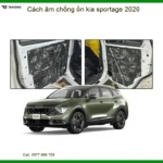 Gói Cách Âm Chống Ồn Cho Kia Sportage 2026 - Trung Tâm Lắp Đặt Chính Hãng TPHCM
