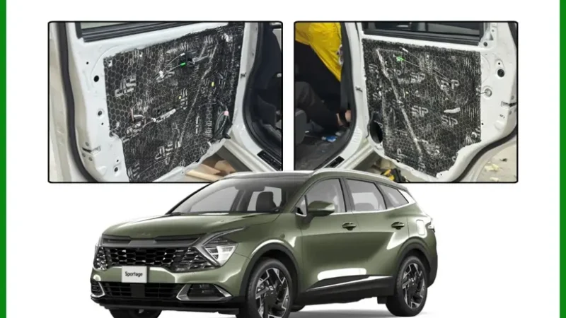 Gói Cách Âm Chống Ồn Cho Kia Sportage 2026 - Trung Tâm Lắp Đặt Chính Hãng TPHCM