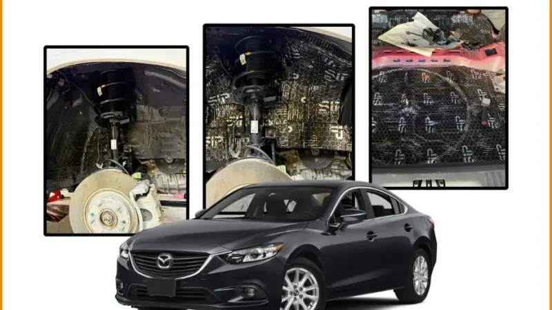 Cách Âm Chống Ồn Mazda 6 2014 - Trung Tâm Lắp Đặt Uy Tín TPHCM