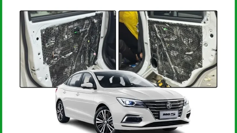 Cách âm chống ồn MG MG5 MT 2023 - Địa Chỉ Lắp Đặt Uy Tín TPHCM