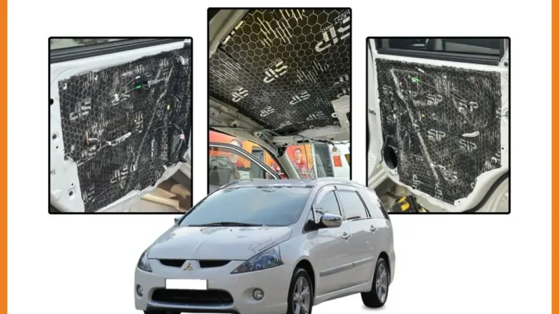 Cách Âm Chống Ồn Mitsubishi Grandis 2007 - Địa Chỉ Lắp Đặt Uy Tín TPHCM