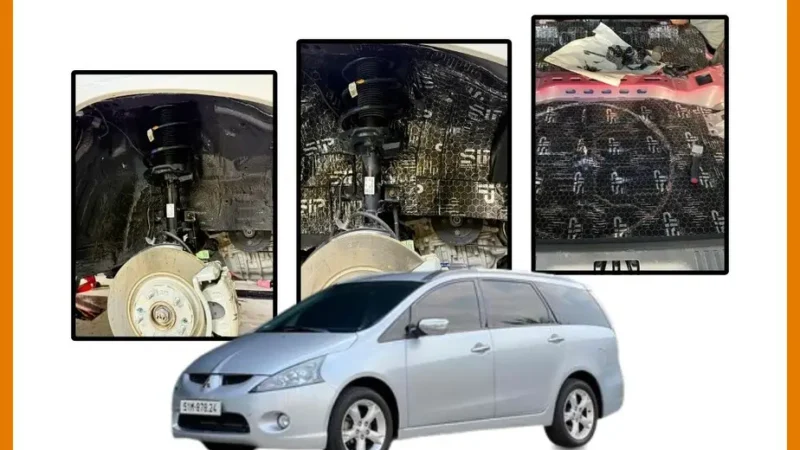 Cách âm chống ồn Mitsubishi Grandis 2008 - Trung Tâm Lắp Đặt Uy Tín TPHCM