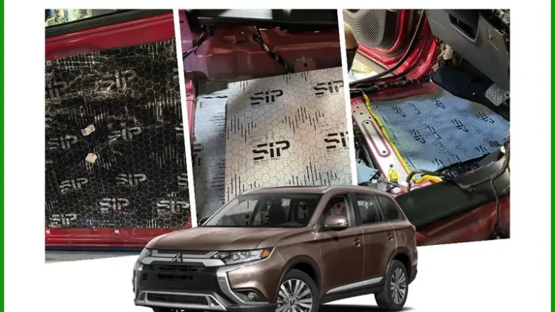 Cách Âm Chống Ồn Mitsubishi Outlander 2020 - Địa Chỉ Lắp Đặt Uy Tín TPHCM