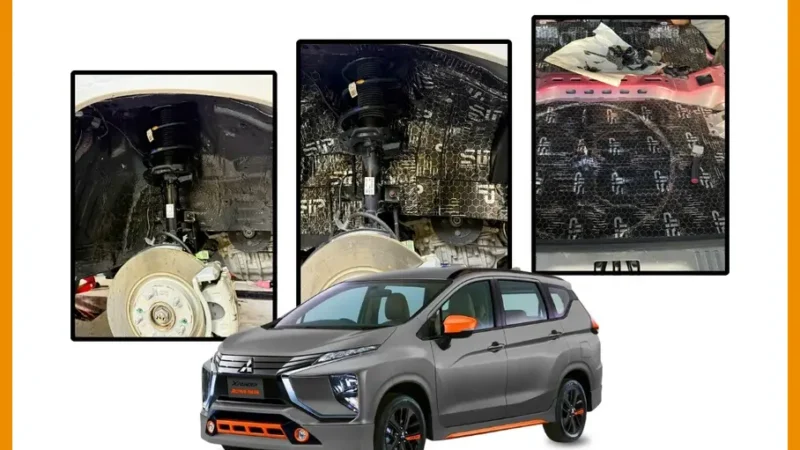 Cách âm chống ồn Mitsubishi Xpander 2019 - Trung Tâm Lắp Đặt Uy Tín TPHCM
