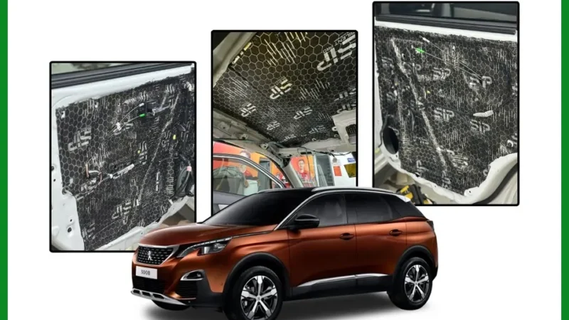 Cách Âm Chống Ồn Peugeot 3008 2019 - Địa Chỉ Lắp Đặt Uy Tín TPHCM