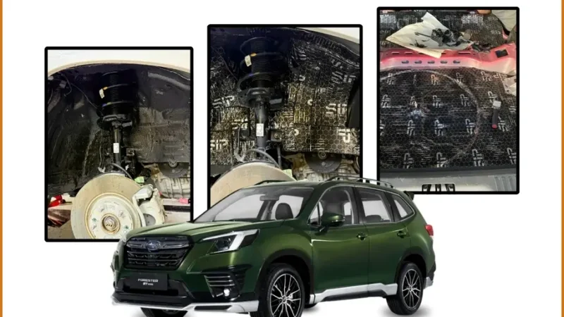 Cách Âm Chống Ồn Subaru Outback 2023 - Địa Chỉ Lắp Đặt Uy Tín TPHCM