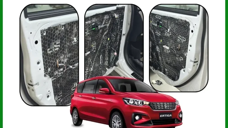 Cách âm chống ồn Suzuki Ertiga 2019 - Trung Tâm Lắp Đặt Uy Tín TPHCM
