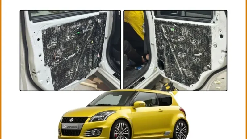 Cách âm chống ồn Suzuki Swift 2015 - Trung Tâm Lắp Đặt Cách Âm Uy Tín TPHCM
