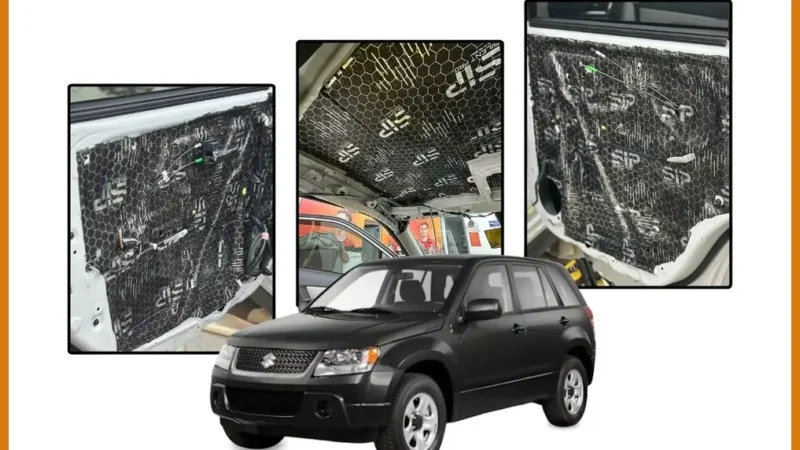 Cách âm chống ồn Suzuki Vitara 2012 - Trung Tâm Lắp Đặt Uy Tín TPHCM