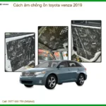 Cách Âm Chống Ồn Toyota Venza 2019 - Trung Tâm Lắp Đặt Uy Tín TPHCM