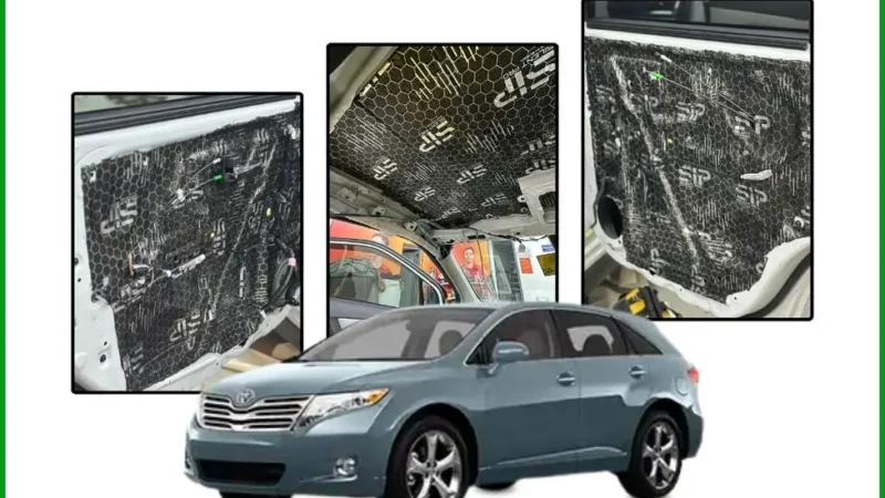 Cách Âm Chống Ồn Toyota Venza 2019 - Trung Tâm Lắp Đặt Uy Tín TPHCM
