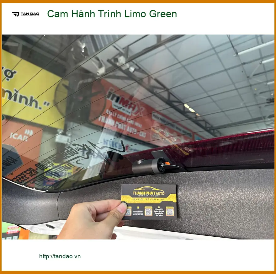 Anh Tùng lắp Cam Hành Trình Limo Green cho Mazda CX-5 ở Quận 12