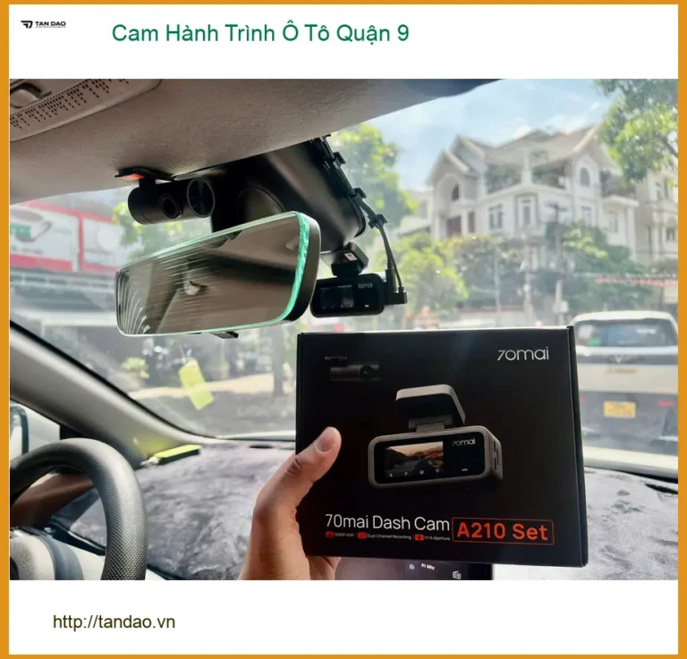 Anh Bách lắp Camera Hành Trình Ô Tô cho Hyundai Kona tại Quận 9
