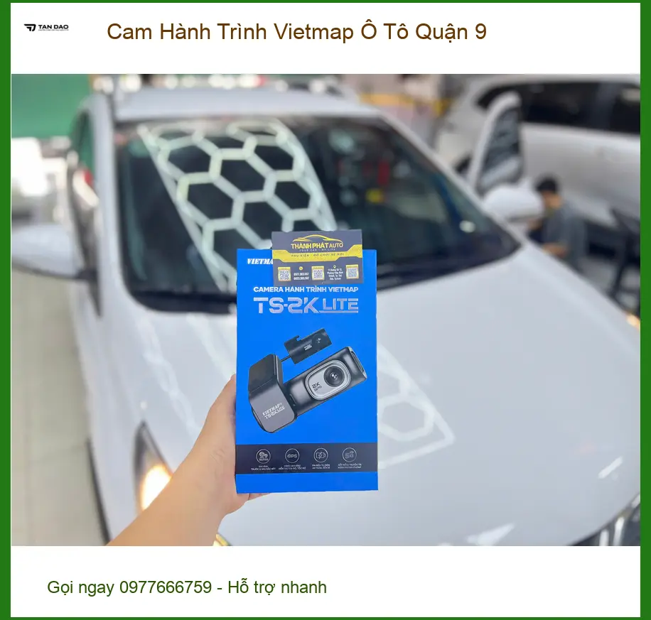 Anh Tùng lắp Cam Hành Trình Vietmap Ô Tô cho Honda CRV ở Quận 9