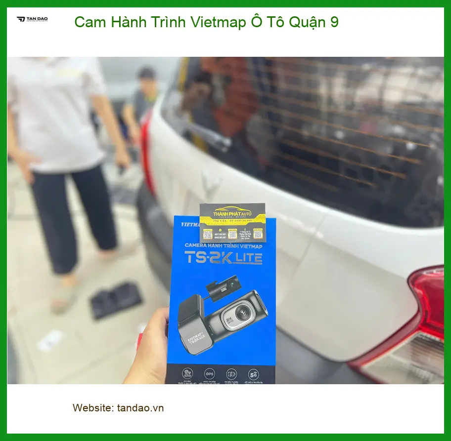 Anh Tùng lắp Cam Hành Trình Vietmap Ô Tô cho Honda CRV ở Quận 9 ảnh thực tế 4