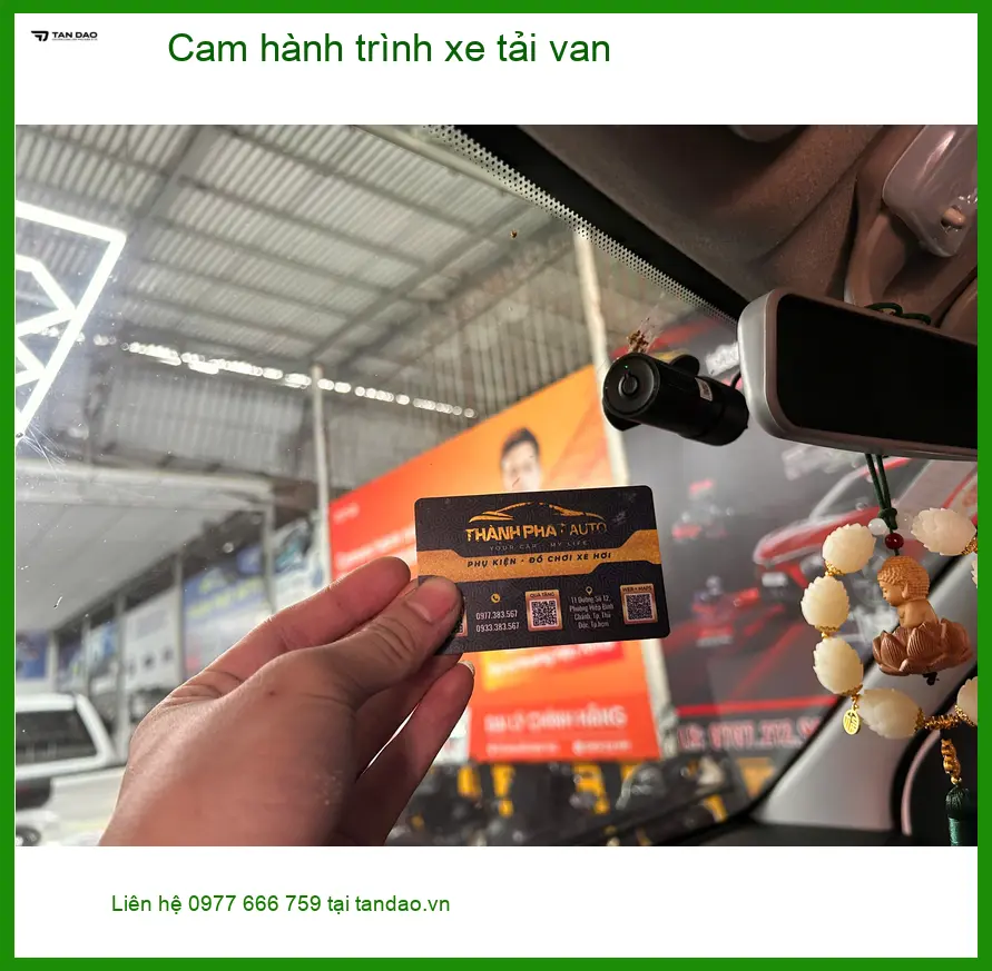 Anh Tấn lắp cam hành trình Hyundai Solati tại Nhà Bè giúp ghi lại hành trình rõ nét ảnh thực tế 3
