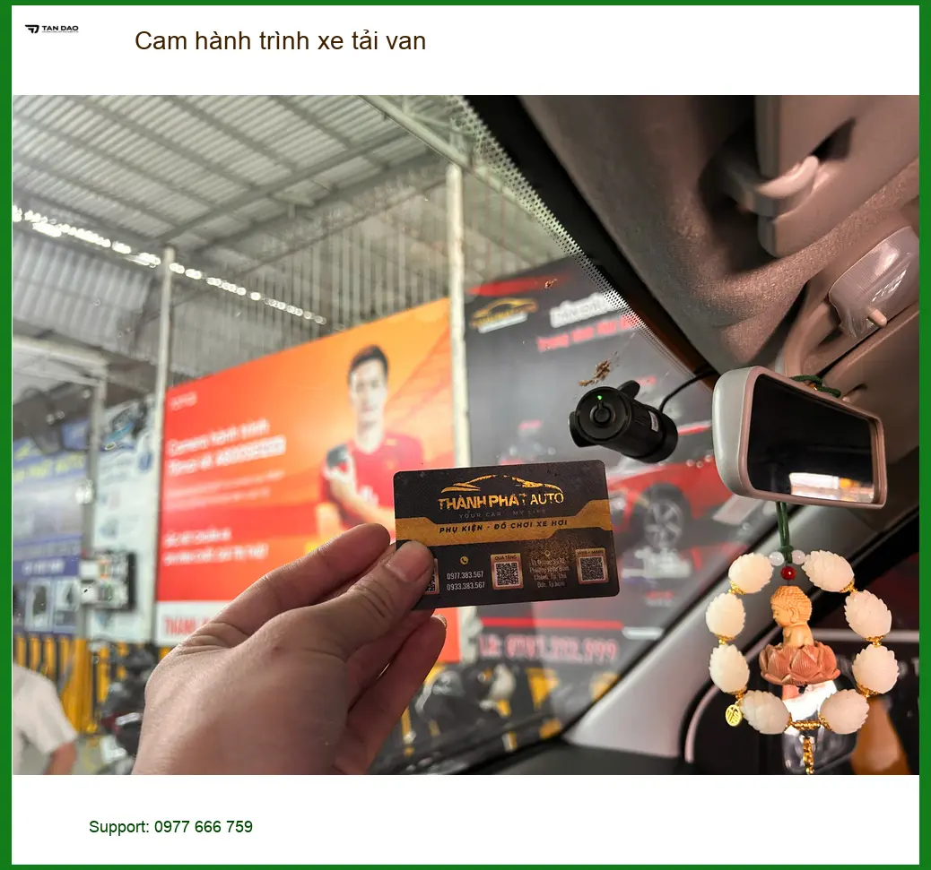 Anh Tấn lắp cam hành trình Hyundai Solati tại Nhà Bè giúp ghi lại hành trình rõ nét ảnh thực tế 4