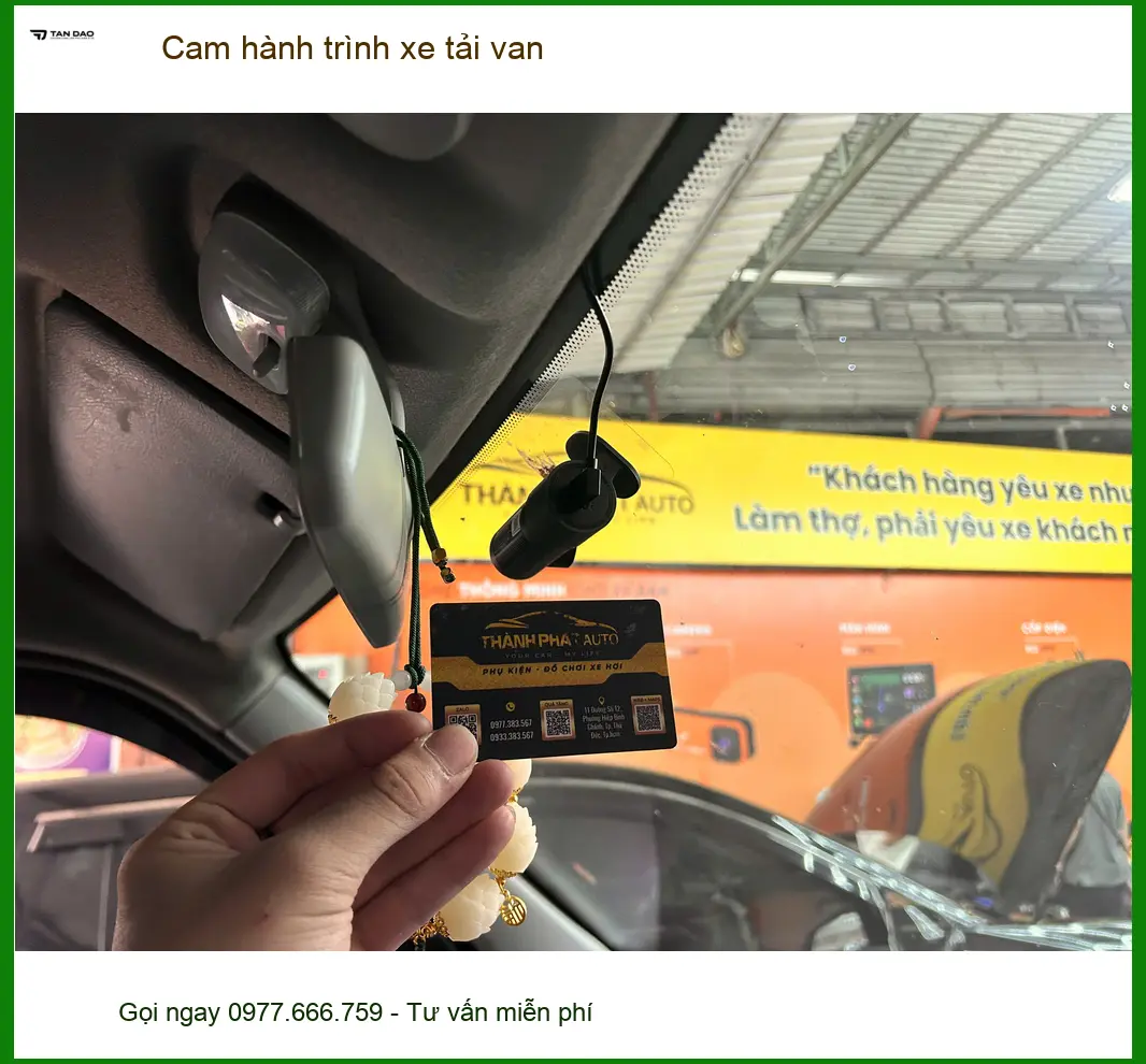 Anh Tấn lắp cam hành trình Hyundai Solati tại Nhà Bè giúp ghi lại hành trình rõ nét ảnh thực tế 5