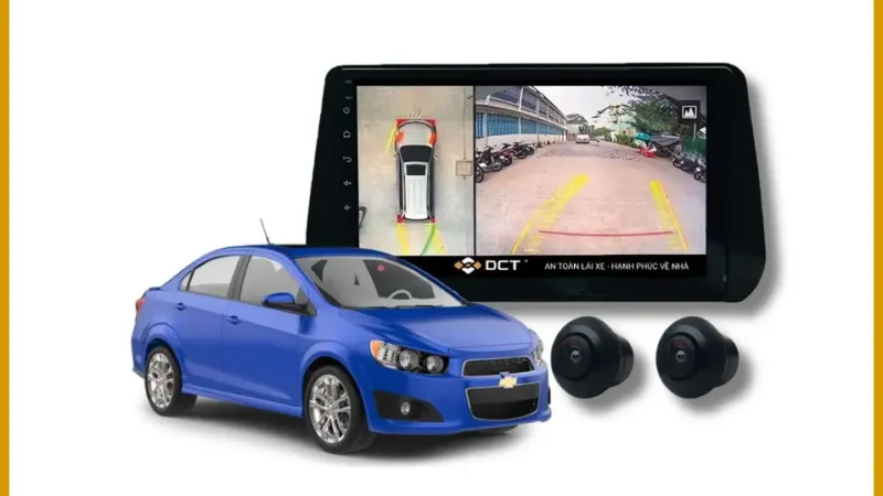 Camera 360 độ Chevrolet Aveo 2014 - Địa Chỉ Lắp Đặt Uy Tín TPHCM