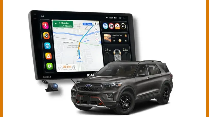 Camera 360 độ Ford Explorer 2023 - Trung Tâm Lắp Đặt Chính Hãng TPHCM