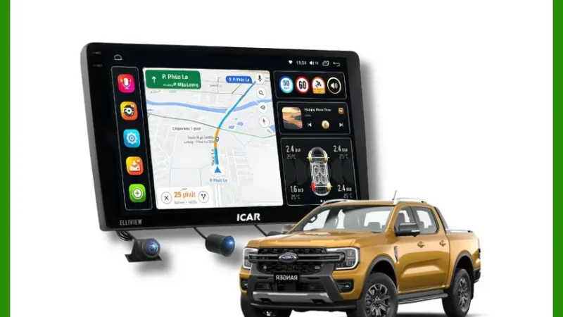 Camera 360 độ Ford Wildtrak 2016 - Địa Chỉ Lắp Đặt Uy Tín TPHCM