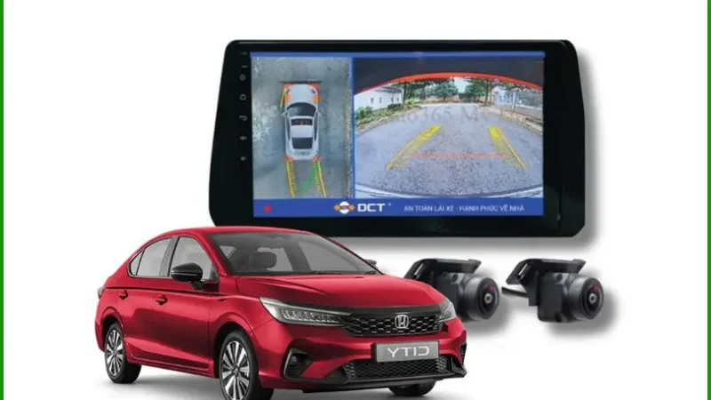 Camera 360 độ Honda City 2026 - Địa Chỉ Lắp Đặt Uy Tín TPHCM