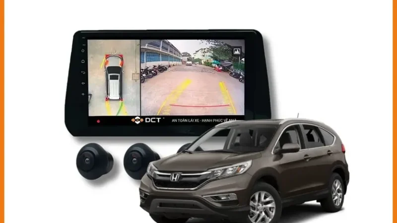 Camera 360 độ Honda CRV 2016 - Địa Chỉ Lắp Đặt Uy Tín TPHCM