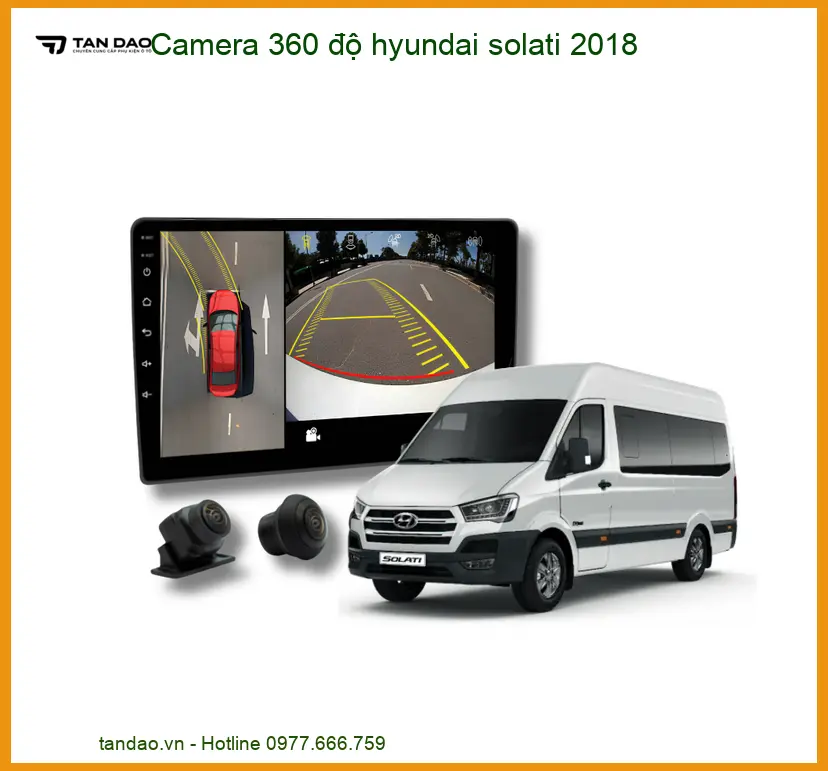 Camera 360 độ Hyundai Solati 2018 - Trung Tâm Nâng Cấp Chính Hãng TPHCM