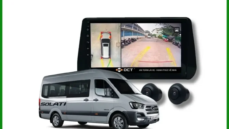 Camera 360 độ Hyundai Solati 2023 - Trung Tâm Lắp Đặt Uy Tín TPHCM