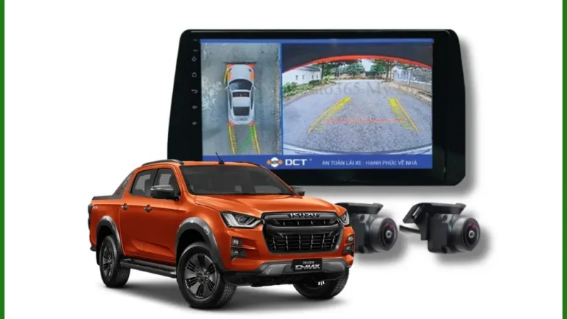 Camera 360 độ Isuzu Dmax 2020 - Địa Chỉ Lắp Đặt Uy Tín TPHCM