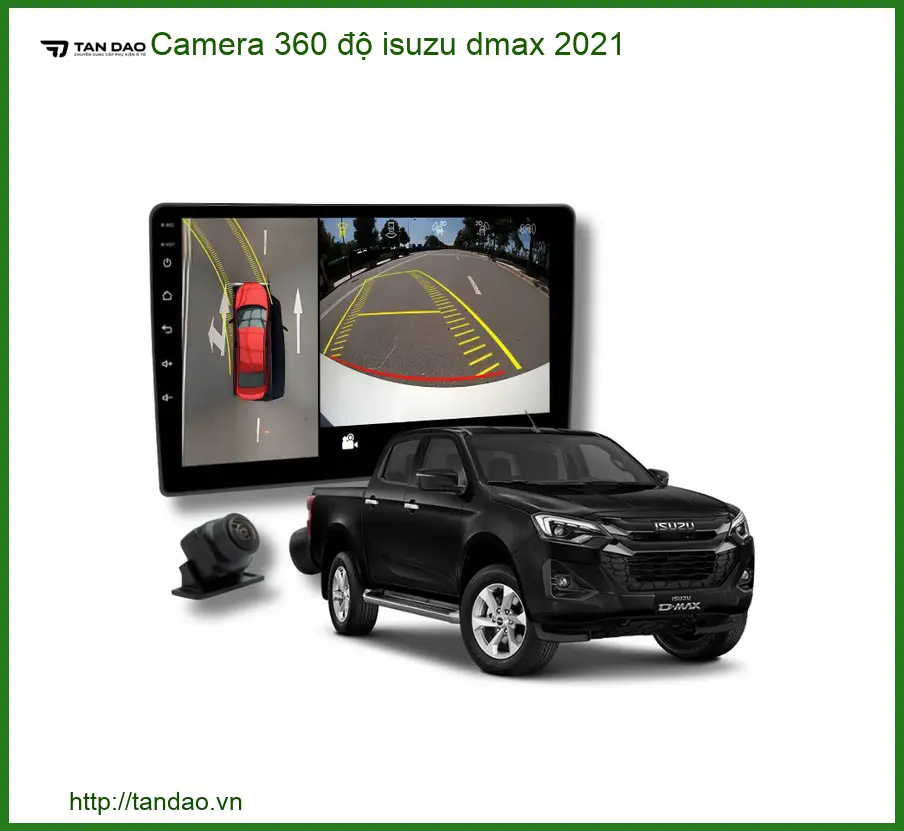Camera 360 độ Isuzu Dmax 2021 - Trung Tâm Lắp Đặt Chính Hãng Giá Tốt TPHCM