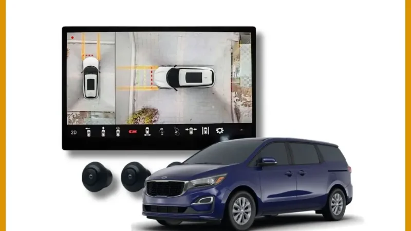 Camera 360 độ Kia Sedona 2021 - Địa Chỉ Lắp Đặt Uy Tín TPHCM