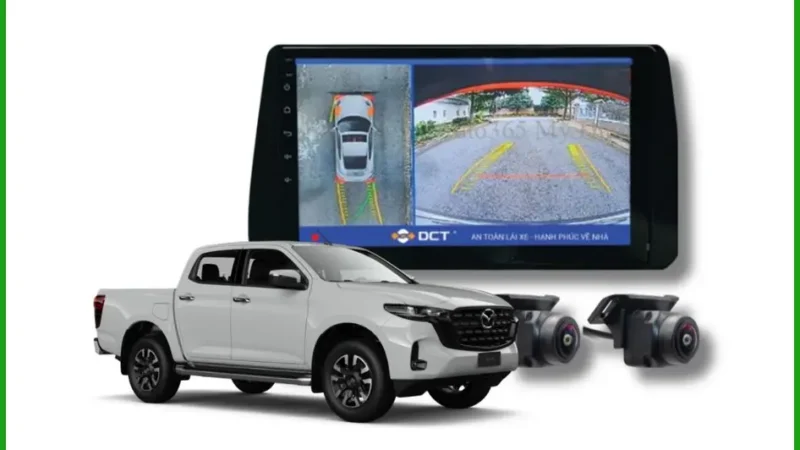 Camera 360 độ Mazda BT50 2018 - Trung Tâm Nâng Cấp Chính Hãng TPHCM