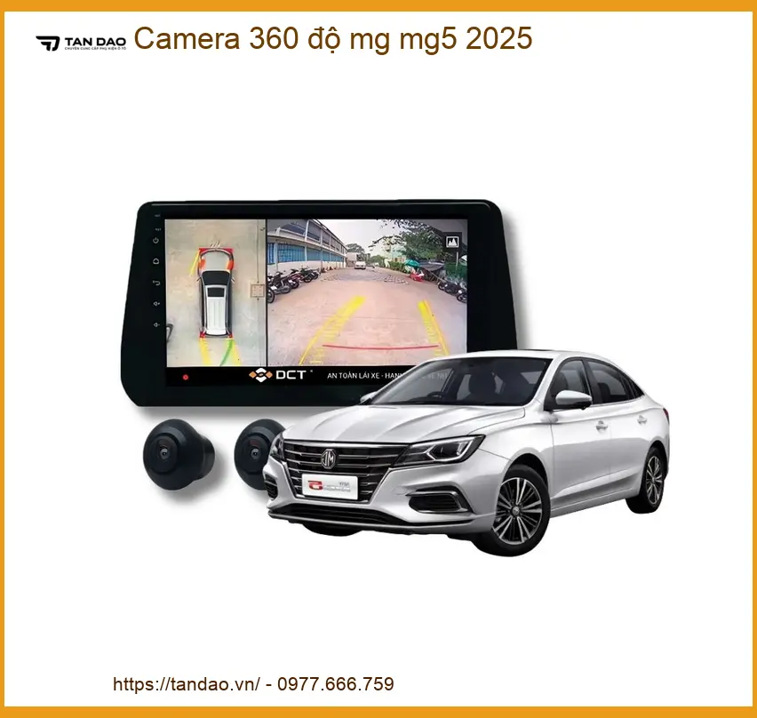 Camera 360 độ MG MG5 2025 - Trung Tâm Lắp Đặt Uy Tín TPHCM