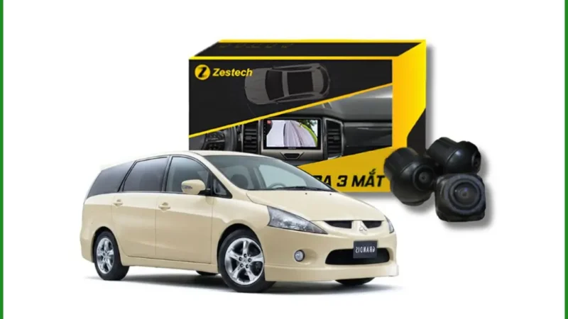 Camera 360 độ Mitsubishi Grandis 2011 - Địa Chỉ Lắp Đặt Chính Hãng TPHCM