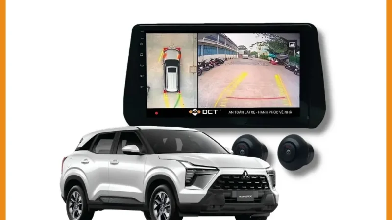 Camera 360 độ Mitsubishi Xforce 2024 - Địa Chỉ Lắp Đặt Uy Tín TPHCM