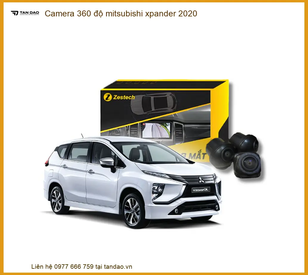 Camera 360 độ Mitsubishi Xpander 2020 - Địa Chỉ Lắp Đặt Uy Tín TPHCM