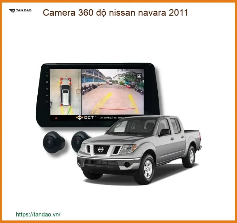 Camera 360 độ Nissan Navara 2011 - Địa Chỉ Lắp Đặt Uy Tín TPHCM
