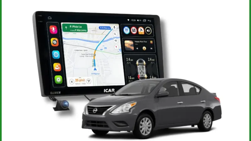 Camera 360 độ Chính Hãng Nissan Sunny 2017 - Địa Chỉ Lắp Đặt Uy Tín TPHCM